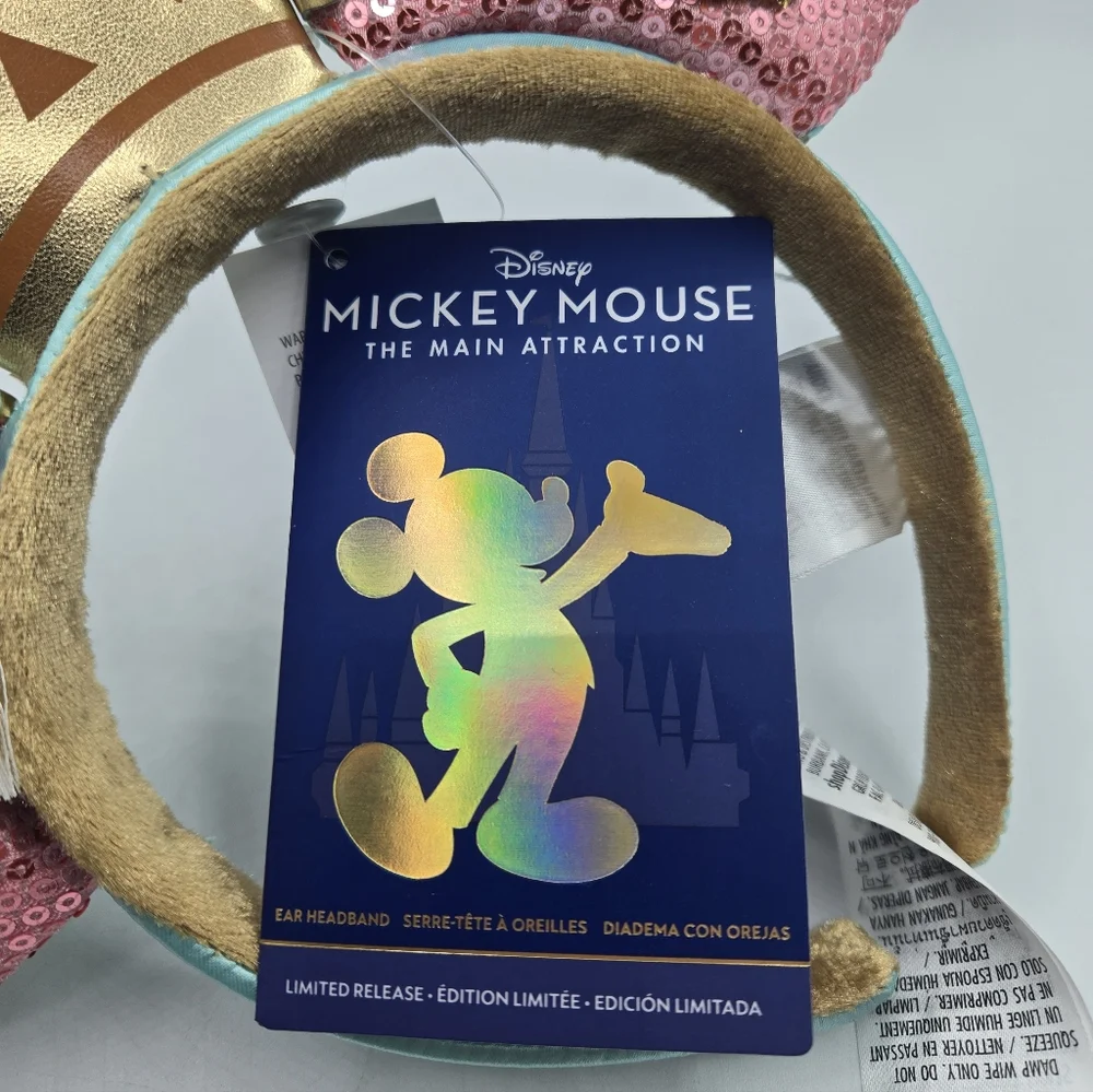 Disney Prince Charming Regal Carrousel Mickey Mouse Ears Headband